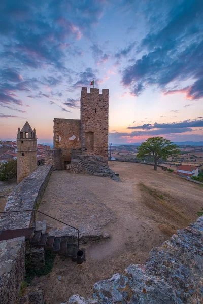 Mogadouro Portugal August 2021 Castle Mogadouro Tras Montes Located Parish — Stock Photo, Image