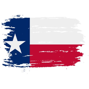 Texas grunge, hasarlı, çizik, eski ve eski. Lone Star State bayrağı. Bir desenli Teksas grunge bayrağı. Teksas eyaletinin bağımsız ruhunun sembolü.