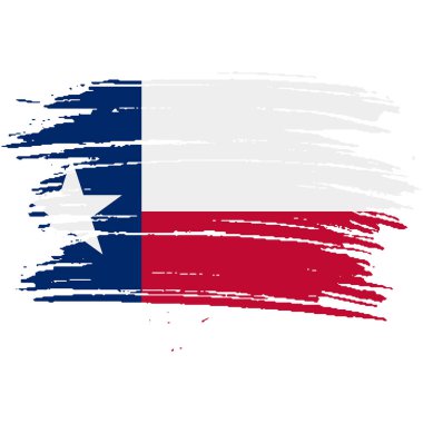 Texas grunge, hasarlı, çizik, eski ve eski. Lone Star State bayrağı. Bir desenli Teksas grunge bayrağı. Teksas eyaletinin bağımsız ruhunun sembolü.