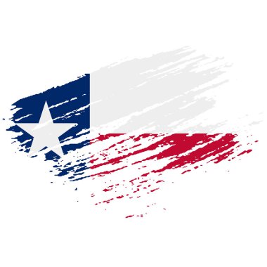 Texas grunge, hasarlı, çizik, eski ve eski. Lone Star State bayrağı. Bir desenli Teksas grunge bayrağı. Teksas eyaletinin bağımsız ruhunun sembolü.