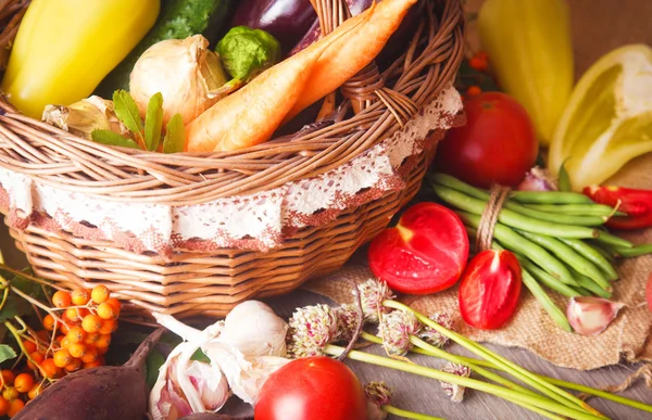 Taze sebze büyük sepet 