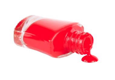 kırmızı oje döküldü 