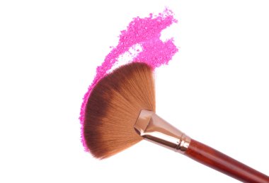 Net göz farı makyaj ve fırça