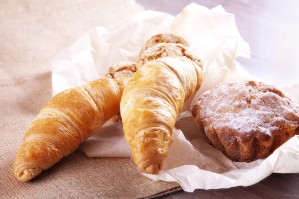 Frisches Backen aus nächster Nähe — Stockfoto