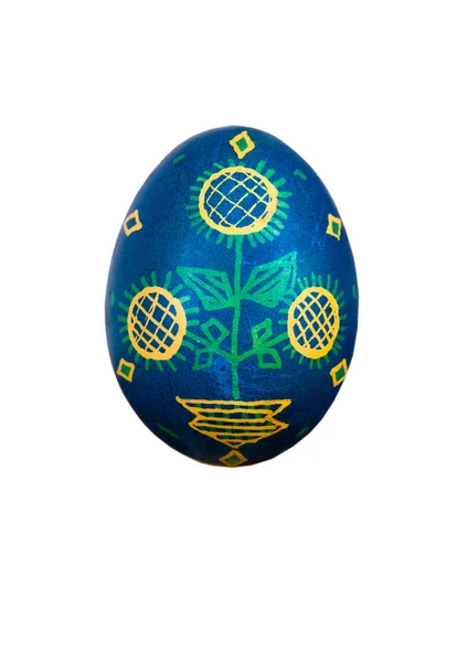 Telur Paskah dengan ornamen — Stok Foto