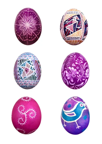 Set of easter eggs — Stock Photo, Image