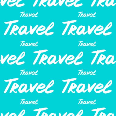 seyahat harfleri pürüzsüz renkli arkaplan
