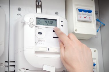 Elektrik enerji sayaçları. Elektrik teknisyeni hizmet birimi