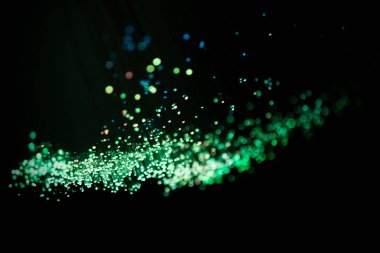 Fiber optikler kapanıyor, hızlı internet arkaplanı kavramı