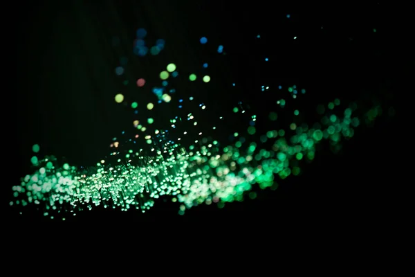 Fiber Optics Close Fast Internet Background Concept — Stock Photo, Image