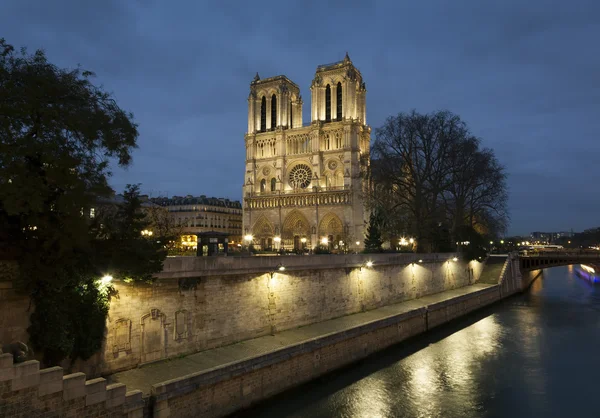 Notre dame-katedrális, az Ile de France, Párizs, Franciaország Stock Kép