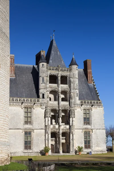 Chateaudun hrad, Eure-et-Loir, centrum, Francie — Stock fotografie
