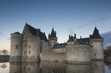 Castle of Sully-Sur-Loire, Loiret, Centre-Val de Loire, France  clipart