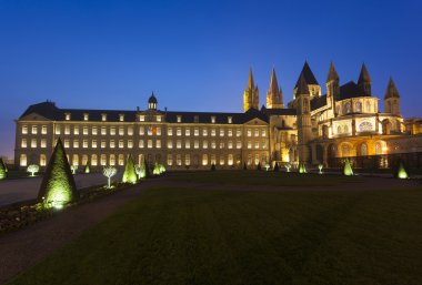 L'Abbaye-aux-Hommes, kilise Saint Etienne, Caen, Normandiya, Fr