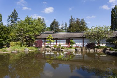 Japon bahçesi, Nantes, Pays de la Loire, Fransa