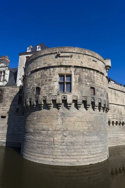Schloss der Herzöge der Bretagne, nantes, pays de la loire, franc — Stockfoto