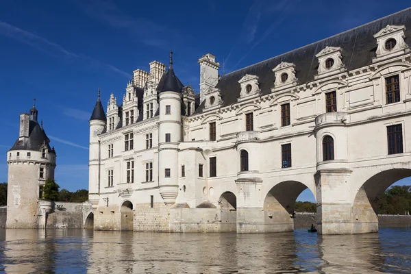 舍农索城堡、 安德尔-et-卢瓦尔、 中心法国 — 图库照片