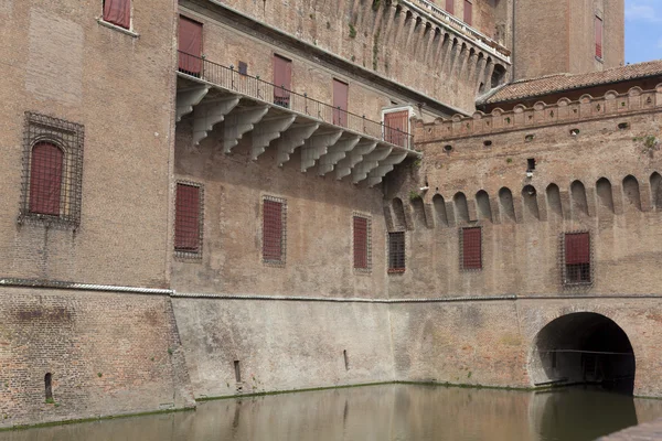 Ferrara Castle, Emilia-Romagna, İtalya — Stok fotoğraf