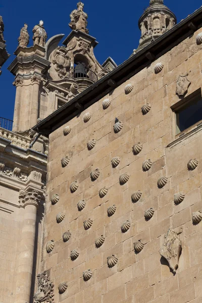 Casa de las conchas, Salamanca, Castilla y León, España — Foto de Stock