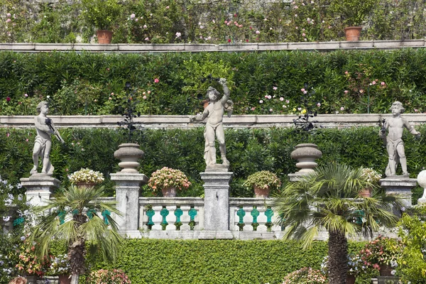 Isola Bella, Borromeïsche eilanden, het Lago Maggiore, Piemonte, Italië — Stockfoto