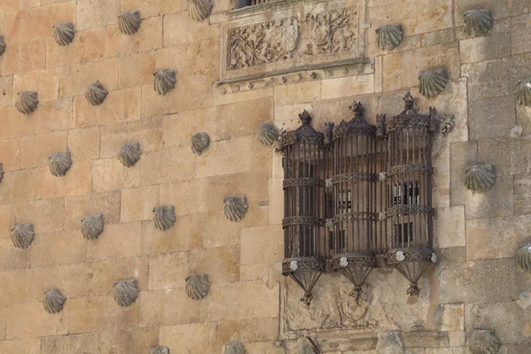 House of the shells, Salamanca, Castilla y Leon, Испания — стоковое фото