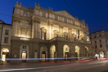La scala opera binası, milan, Lombardiya, İtalya