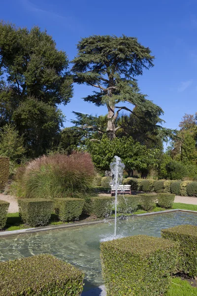 Jardín del castillo de Cheverny, Indre-et-Loire, Centro, Francia — Foto de Stock