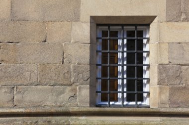 Pencere Salamanca, Castilla y Leon, İspanya