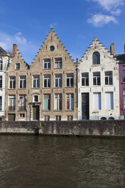 Architektura z Brugii, Zachodniej Flandrii, Belgia — Zdjęcie stockowe