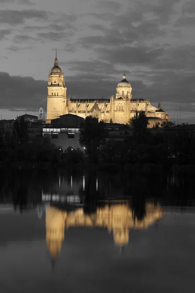 Katedrála v Salamance, castilla y leon, Španělsko — Stock fotografie