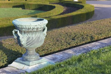 Bahçe kale Versailles, Ile de France, Fransa 