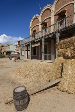 Mini Hollywood Film set, Desert of Tabernas, Almeria Province, A clipart