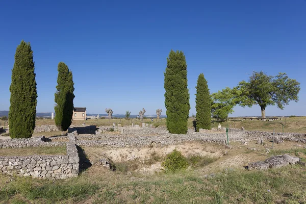 Ruiny Clunia, Penalba de Castro, Burgos, Castilla y Leon, Sp — Zdjęcie stockowe