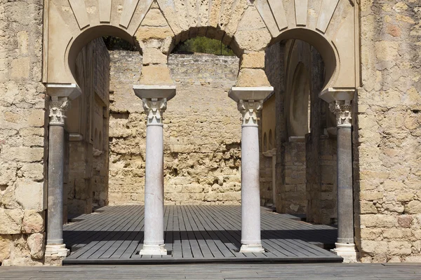 Madinat al-Zahra, Complejo Arqueológico Medieval, Córdoba, Anda — Foto de Stock