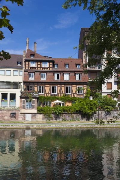 Vista di Strasburgo, Basso Reno, Alsazia, Francia — Foto Stock