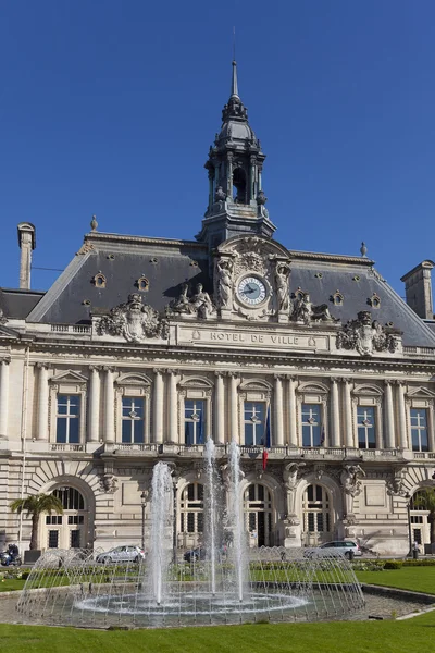 Câmara Municipal de Tours, Indre-et-Loire, França — Fotografia de Stock