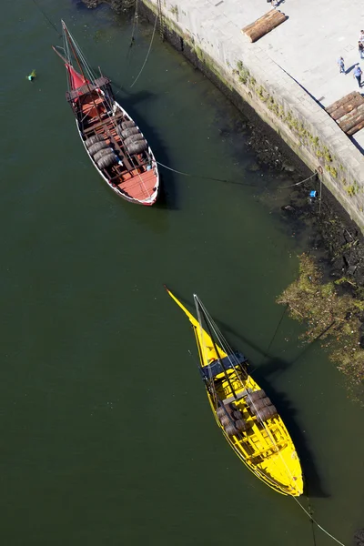 Bateaux en Porto, Portugal — Photo