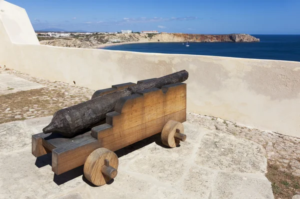 Fortaleza de Sagres, Cabo de Sao Vicente, Algarve, Portogallo — Foto Stock