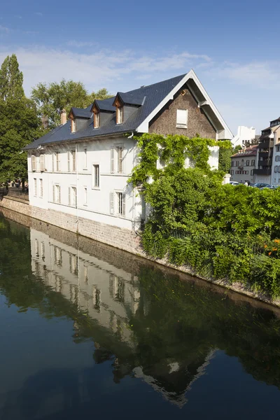 Architecture of the Petite france, Strasbourg, Bas-Rhin, Alsace, — Stock Photo, Image