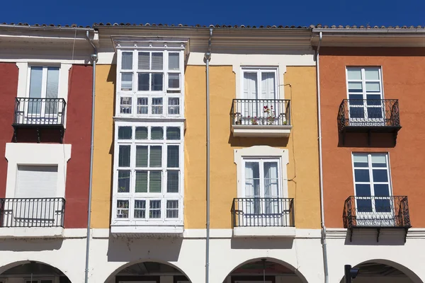 Architectuur van Castilla y Leon, Burgos, Spanje — Stockfoto