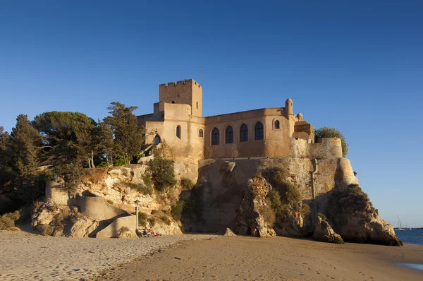 Zamek w Ferragudo, Algarve, Portugalia — Zdjęcie stockowe