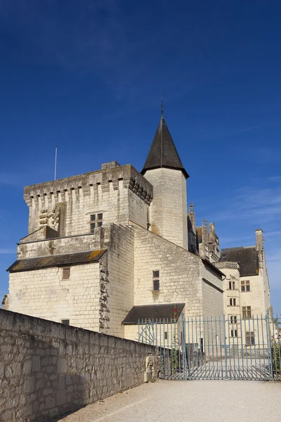 Castle, Montsoreau, Maine-et-Loire, Pays de la Loire, Fransa — Stok fotoğraf