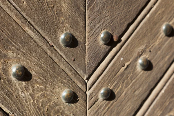 Door in the village of Rocamadour, Lot,  Midi-Pyrenees, France — Stock Photo, Image