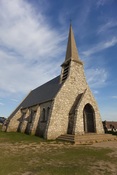 Ermitage Etretat, Cote d'Albatre, ödediği de Caux içinde Seine-Maritim — Stok fotoğraf