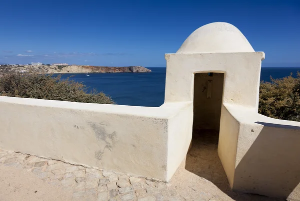 Twierdzy Sagres, Cabo de São Vicente, Algarve, Portugalia — Zdjęcie stockowe