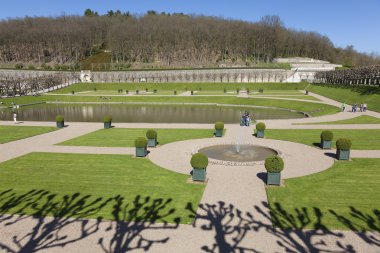 Indre-et-Loire, Fransa Villandry kale bahçeleri