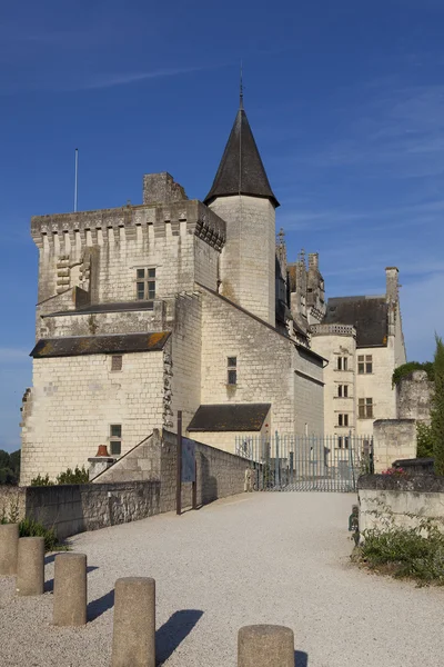 Castle, Montsoreau, Maine-et-Loire, Pays de la Loire, Fransa — Stok fotoğraf