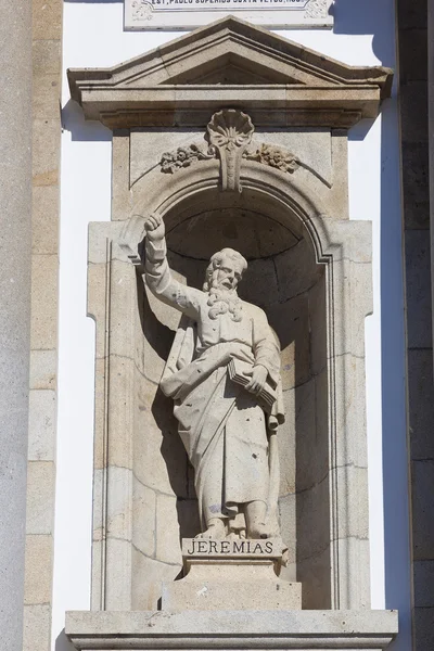 Jeremias ürün reçetesi İsa heykeli yapmak Monte, Braga, Nord, Portekiz — Stok fotoğraf
