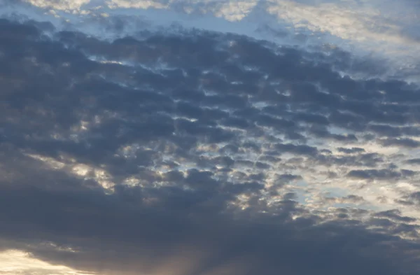 Clouds in Etretat, Cote d'Albatre, Pays de Caux, Seine-Maritime — Stock Photo, Image