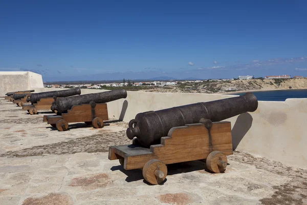 福塔莱萨德萨格里什，Cabo de Sao Vicente，阿尔加维，葡萄牙 — 图库照片